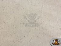 Vinyl Clear Sparkle Silver Fabric / 48" / Sold by The Yard