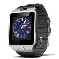 DZ09 smart watch latest card Bluetooth support Android Apple system, watch mobile phone Android smart mobile phone watch (Black)