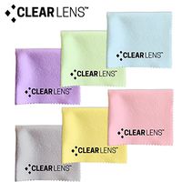 CLEARLENS Chamois Microfiber Cleaning Cloth (6) with Free Premium Non-Slip Cloth