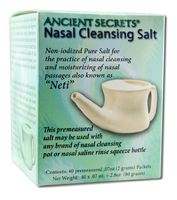 Nasal Cleansing Salt Packets 40 PKT (Pack of 3)