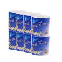 Ultra ComfortCare Toilet Paper 8 Rolls of Toilet Paper Household Wood Roll Paper Toilet Paper Coreless Web Paper