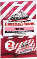 Fisherman's Friend Menthol Cough Suppressant Lozenges Cherry Sugar Free 2-Pack - 40 ct, Pack of 2