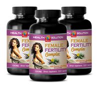 Female libido Enhancement Pills - Female Fertility Complex 1310 Mg - Dietary Supplement - eleuthero Capsules - 3 Bottles 360 Capsules