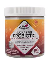 Mr Gummy Vitamins Probiotic Sugar Free Supplement | 5 Billion CFU of Bacilus Coagulans | Support The Health of Your Digestive System | [180 Gummies, 90-Day Supply] | for Men and Women