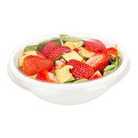 Cold Salad Bowl Lids - Clear Plastic - Fit's 17.6 Ounce Salad Bowls - 200ct Box - Restaurantware