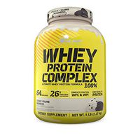 Olimp Whey Protein Isolate - Whey Protein Concentrate - Cookies and Cream Protein Powder 5lb - Amino Acid Complex - Whey Protein 5 lb - Whey Protein Complex - Cookie and Crumb Madness - 64 Servings