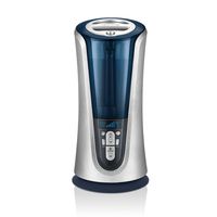 Cool & Warm Mist Tower Ultrasonic Humidifier | 1.5 Gallon Tank, 65 Hour Runtime, LCD Display, Humidity Sensor | Clean Tank Technology, BONUS DEMINERALIZATION CARTRIDGE | HoMedics