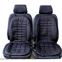 Per 2pcs Car Heat Pad Heating Seat Cushion Vehicle Seat Heater Adjustable Temperature with Cigarette Lighter Plug 12V