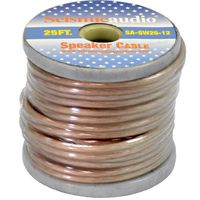 Seismic Audio - SA-SW25-12 - 25 Foot Spool of Speaker Wire - 12 Gauge - New - Home Audio