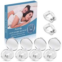 Anti Snoring Device,4 Pack Magnetic Soft Silicone Snore Nose Clip,Effective-Easy Stop Snore Solution Professional Snore Reducing Aid Help Ease Breathing Men and Women (4 PCS)
