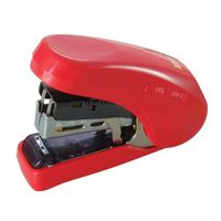 MAX HD-10FLR Flat-Clinch Light Effort Stapler Red