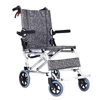 HWZLOIK Wheelchair, Folding Lightweight, Ultralight, Old, Simple Travel, Aluminum, Small, Elderly, Children's Trolley,Size- 908852cm