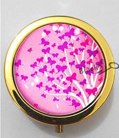 BlackKey Butterfly Tree 3-Compartment Decorative Pocket Gift Box Case Organizer for Pill, Color 2 -782