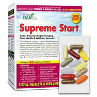 Supreme Start - Complete Daily Vitamin Packet | Multivitamin Supplement with Antioxidants | Anti-Aging + Rejuvenating + Total Health | 30-Day Supply
