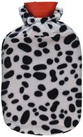 Classic Cross-Hatched Hot Water Bottle with Cover, Color may vary
