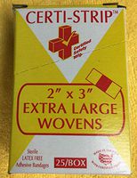 Certi-Strips Adhesive Bandage 2" X 3" Woven 220-230