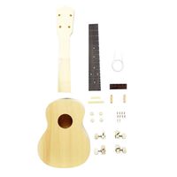 Zimo DIY Ukulele Make Your Own Ukulele Hawaii Ukulele Kit (23inch)