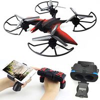SCUSA USA Distributors Dino Drone with HD Camera Live Video VR Glasses Included Easy to Control with Wearable G-Sensor Remote Control Emulational Altitude Hold - Happy Fly !!