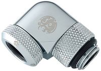 Bitspower Reinforced Rotary G1/ 4 inch 90 Degree Square Multilink Adapter for 12 mm Outer Diameter Brass