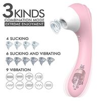 Cordless 12 Frequency l Motor Wireless Soft Waterproof Quiet USB Rechargable Pleasure Sucking Víbràtòrs for Foot Back Neck Relieve Stress Vibartion Handheld Color Pink