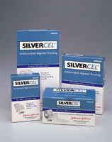 SILVERCEL Antimicrobial Alginate Dressing - 4 1/4" x 4 1/4" - - Pack of 10