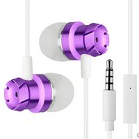 Superior ZRL Original 3.5mm Stereo Heavy Bass in-Ear Earphone W/HD Mic for Laptop MP3 PC Lot