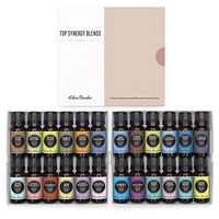 Edens Garden Top Synergy Blend Essential Oil 24 Set, Best 100% Pure Aromatherapy Starter Kit (For Diffuser & Therapeutic Use), 10 ml