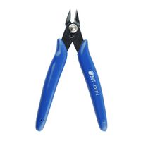 NewSilkRoad Electronic Pliers for Lead Soft Material Use 4.7inch Blue