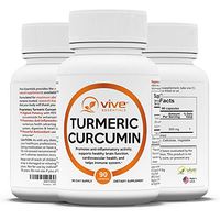 Vive Essentials Turmeric Curcumin for Aging Woman (90 Days) - 500 mg Pure Root Extract Powder Capsule Supplements - Curcuminoid Health Pill for Inflammation, Joint Pain Relief, Extra Inflammatory