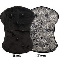 Ice Pack for Vasectomy Penis Testicles Injuries Recovery Frozen Peas, Male Reusable Cold Hot Pack Therapy, Urology Pain Relief Gel Beads Compress, Perfect Non Toxic Remedy Men's Treatment (Black)