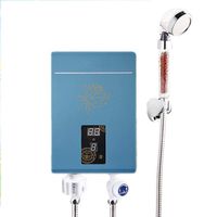 BTSSA Intelligent Tankless Water Heater,Bathroom Home Kitchen Shower Heater Ultra-Thin Vertical Energy-Saving and high-Speed Heating