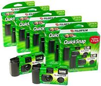 Fuji 35mm QuickSnap Single Use Camera, 400 ASA (FUJ7033661) Category: Single Use Cameras (Discontinued by Manufacturer), 20 Count