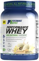 Performance Inspired Nutrition Performance Whey Protein, Natural Vanilla Bean, 2.16 Lb - Style: Pwvb
