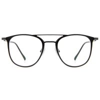 Cyxus Computer Blue Light Blocking Metal Frame Glasses for Man and Woman, Anti Eye Strain Eyewear UV Headaches for Digital Screens (8806T02, Black)