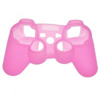 Lilyy High Quality Grip Soft Silicone Protective Skin Case Cover for Sony Playstation PS3 Remote Controller pink