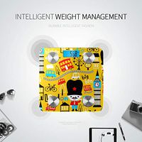 Cartoon Animals and Professions Scales Weight Body Fat Percentage Electric Scale Tracks 8 Key Compositions Analyzer Sync with Fitness Apps 400 Lbs