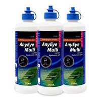 Anyeye Multi, Advanced Formula Multi-Purpose Eye Contact Lens Solution, 1 Box (350ml)
