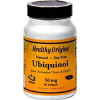 Healthy Origins, Ubiquinol, 50 mg, 60 Softgels (FIVE PACK)