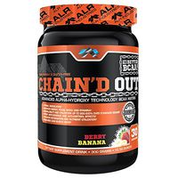 ALR Industries Chain'd Out, Vegan Friendly & Gluten Free Advanced Technology BCAA Matrix, Berry-Banana, 300 Gram/ 30 Serving