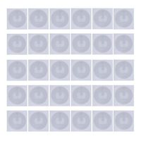 THONSEN 30pcs NTAG215 NFC Stickers Round 25mm(1 inch) Blank White NTAG 215 Tags Work Perfectly with TagMo Amiibo and All NFC-Enabled Cell Phones & Devices