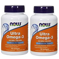 Now Foods Ultra Omega-3 - 90 Softgels 2 pack