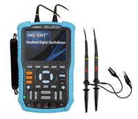 Siglent SHS806 Handheld Oscilloscope, 60MHz, 2-Channel, Multimeter Mode, 5.7" TFT-LCD Display