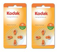 8 Pack Kodak Hearing Aid Battery Size 13 (PR48, K13ZA) 1.45V EXP 2022