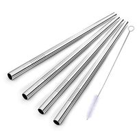 TOTAL THERMAL VISION Stainless Steel Straws for 20 oz, Silver