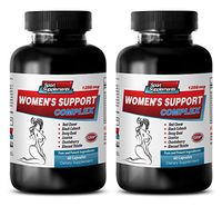 Source Naturals Wellness Formula - Women's Support Complex - Black Cohosh Dong quai - 2 Bottles (120 Capsules)