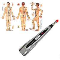 Lefran Electronic Acupuncture Pen Meridians Laser Acupuncture Machine Magnet Massager, Acupuncture Pen Electric Meridians Heal Massage Pen Meridian Energy Pen Relief Pain Tools