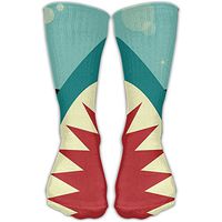 Unisex Shark With Open Mouth Funny Cute Novelty Cotton Socks