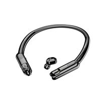 ALLOMN Bluetooth 5.0 Wireless Headphones Neckband Wireless Headset Wearable Speaker True HD Stereo Wireless Headphones IPX4 Waterproof Sports Headset, Noise Isolation