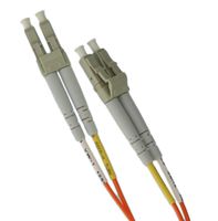 Leviton 62DLC-M02 Fiber Patch Cord, 62.5/125um Multimode, Duplex, LC to LC, 2 Meters