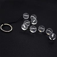 RedSonics - Mini Glass Beads Plug Crystal Balls Products Toys for Couples Men Women Toy